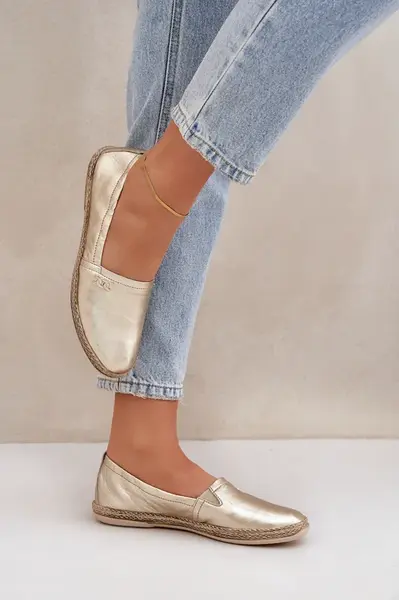 Elegantné Dámske Kožené Espadrilky Zazoo