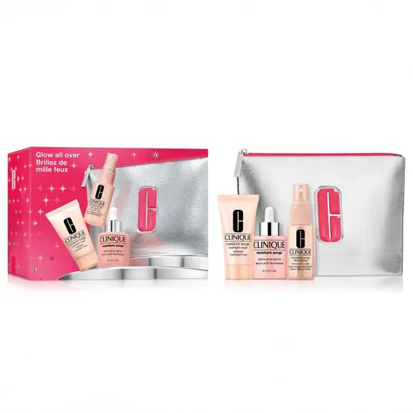 Clinique Moisture Surge™ Glow All Over darčeková sada pre dehydratovanú pleť