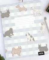 Linkovaný sešit (12 listů) - psíci