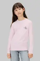 Detská bavlnená košeľa s dlhým rukávom Calvin Klein Jeans