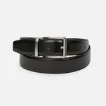 Černý pánský pásek Geox Belt - Pánské