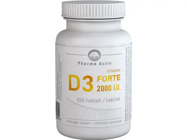 Vitamin D3 Forte 2000 I.u.tbl.100