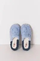 Pantofle women'secret MULTILICENSE CAMPUS modrá barva, 4992550