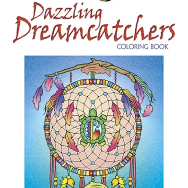 Creative Haven Dazzling Dreamcatchers Coloring Book - Marty Noble
