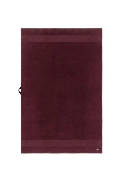 Stredný bavlnený uterák Lacoste L LECROCO Bordeaux 100 x 150 cm