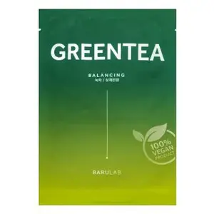 Barulab The Clean Vegan plátienková maska Mask Green Tea 23 g