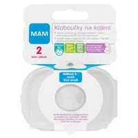 MAM Prsní kloboučky velikost S 2 kusy