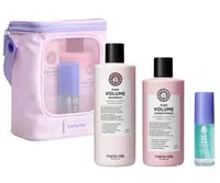 Dárková sada pro objem jemných vlasů Maria Nila Pure Volume + kosmetická taška zdarma + dárek zdarma