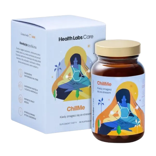 HEALTH LABS CARE ChillMe - Pro zmírnění stresu a napětí 60 kapslí
