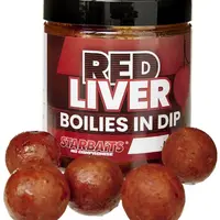 Starbaits boilies in dip concept red liver 150 g - 20 mm
