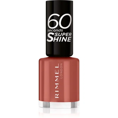 Rimmel 60 Seconds Super Shine lak na nehty odstín 707 Tan-A-Cotta 8 ml