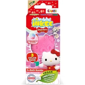 Hello Kitty Bath koupelová bomba pro děti 3x15 g