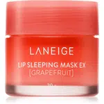 LANEIGE Lip Sleeping Mask EX noční regenerační maska na rty odstín Grapefruit 20 g