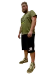 LK Baits pánské kraťasy Comfy černé vel. XL