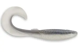 Rapala gumová nástraha crushcity the curl pro bl red pe - 14,7 cm 15,1 g 4 ks