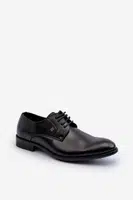 PE1 Mužská elegantní polobotky černé Jenavee