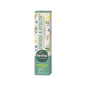REVITAL Botanicals energie a vitalita 20 šumivých tablet