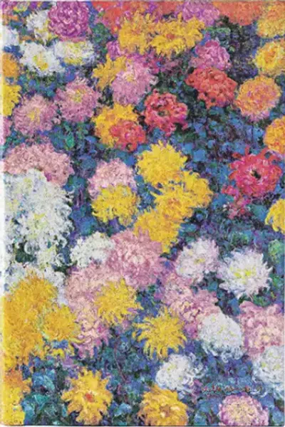 Zápisník Paperblanks - Monet’s Chrysanthemums - Mini nelinkovaný