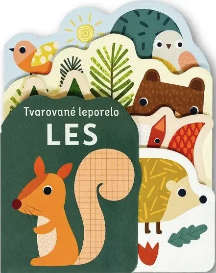 Tvarované leporelo Les - Payne Sally