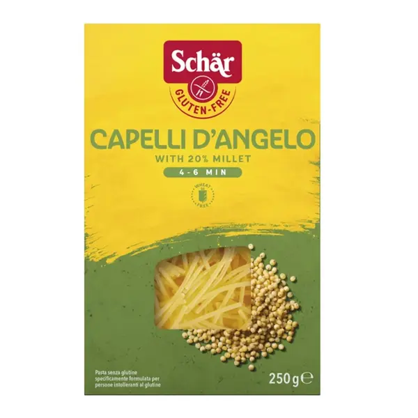 SCHÄR Těstoviny Capelli d'Angelo nudličky do polévky bez lepku 250 g
