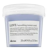 Davines Essential Haircare Love Smoothing Instant Mask maska pro hrubé a nepoddajné vlasy 250 ml