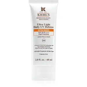 Kiehl's Ultra Light Daily UV Defense ultra lehký ochranný fluid pro všechny typy pleti včetně citlivé SPF 50+ 60 ml