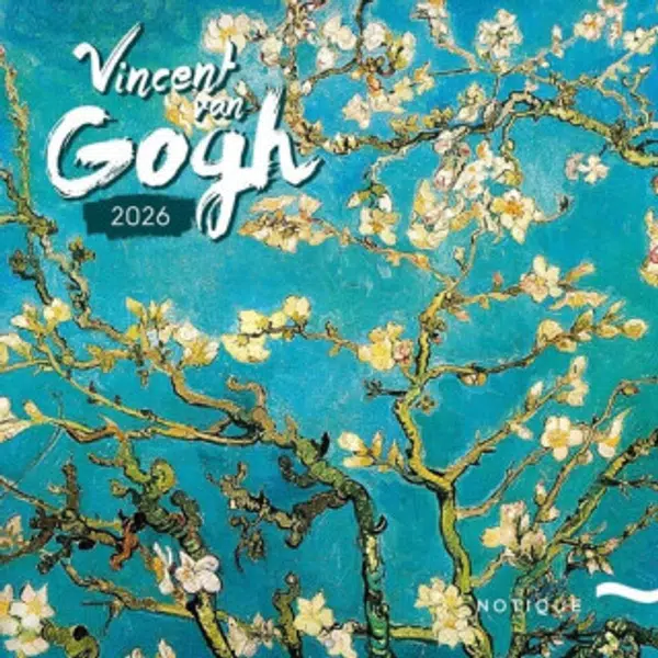 Nástěnný poznámkový kalendář Vincent van Gogh 2026
