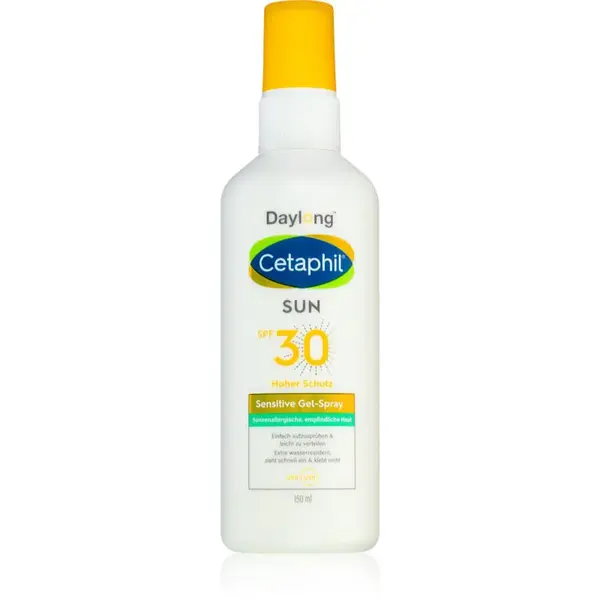 Daylong Cetaphil SUN Sensitive Gel-Spray opalovací sprej pro citlivou pokožku SPF 30 150 ml