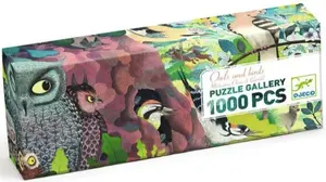 Puzzle Sovy a ptáci 1000 dílků