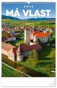 Má vlast 2026 - nástěnný kalendář