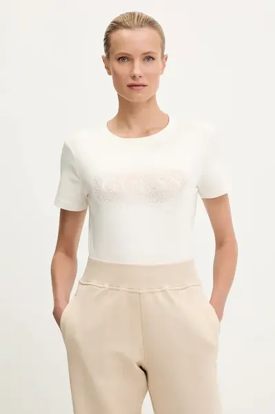 Bavlněné tričko Guess INGRID