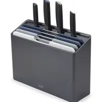 Sada prkének a nožů v organizéru Joseph Joseph Folio Plus 32 x 10 x 23 cm 9-pack šedá barva