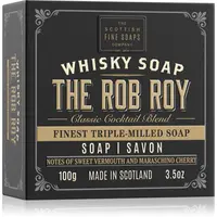 Scottish Fine Soaps Whisky Soap The Rob Roy tuhé mýdlo na tělo a obličej 100 g