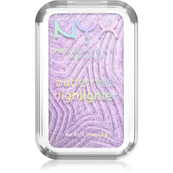NYX Professional Makeup Buttermelt Highlighter rozjasňovač odstín no 1 butta 40 5 g