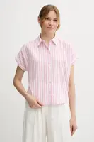 Košile s příměsí lnu United Colors of Benetton