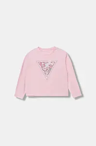 Dětské tričko s dlouhým rukávem Guess