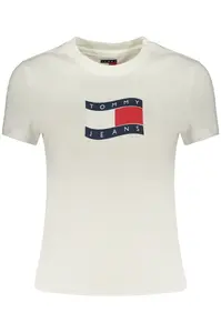 Biele dámske tričko Tommy Hilfiger