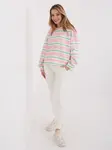 Dámska pruhovaná mikina