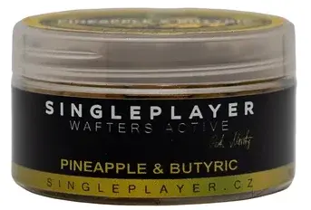 Singleplayer vyvážené boilie special edition wafters active pineapple & butyric 50 g 12/16 mm