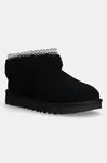 UGG Semišové sněhule UGG Classic Ultra Mini Maxi Curly