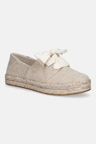 Toms espadrily dámské CAROLINA LACE UP