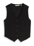 TOM TAILOR DENIM Vesta  čierna
