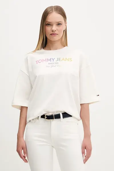 Tommy Jeans tričko dámské bavlněné