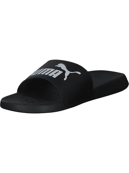 PUMA Šľapky 'Popcat 20'  čierna / biela