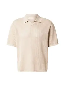 JACK & JONES Sveter 'JORCassis'  sivobéžová