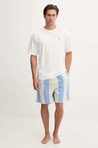 Tommy Hilfiger dvoudílné pyžamo pánské bavlněné