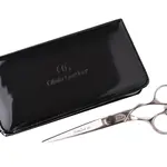 Kadeřnické nůžky Olivia Garden SilkCut Shear XL 6" - stříbrné (XL6.0) + dárek zdarma
