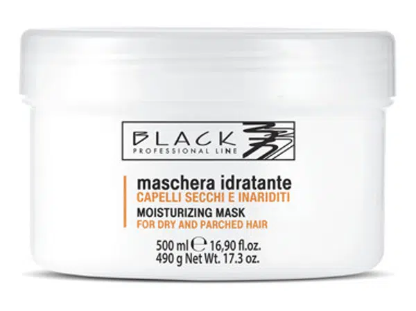 Hydratační maska pro suché vlasy Black Moisturizing - 500 ml (04006) + dárek zdarma