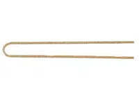 Japonská vlásenka Sibel - 7 cm, zlatá - 40 ks (4031423)