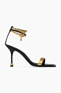 Vanda Novak lodičky kožené Carrie Honey Gold